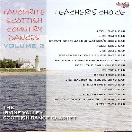 Favourite Scottish Country Dances  - Vol 3 Teacher's Choice