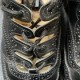 Leather Ghillie Brogues Scottish Kilt Shoes UK Size 8.5